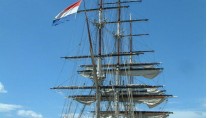 Stad Amsterdam moored
